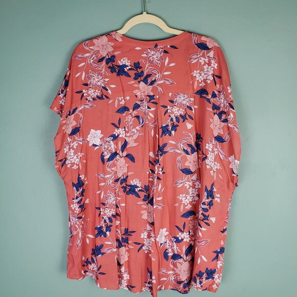 Torrid Challis Dolman Pullover Top Size 3 - Picture 2 of 7